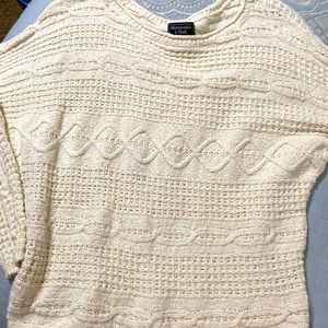Abercrombie & Fitch crocheted sweater